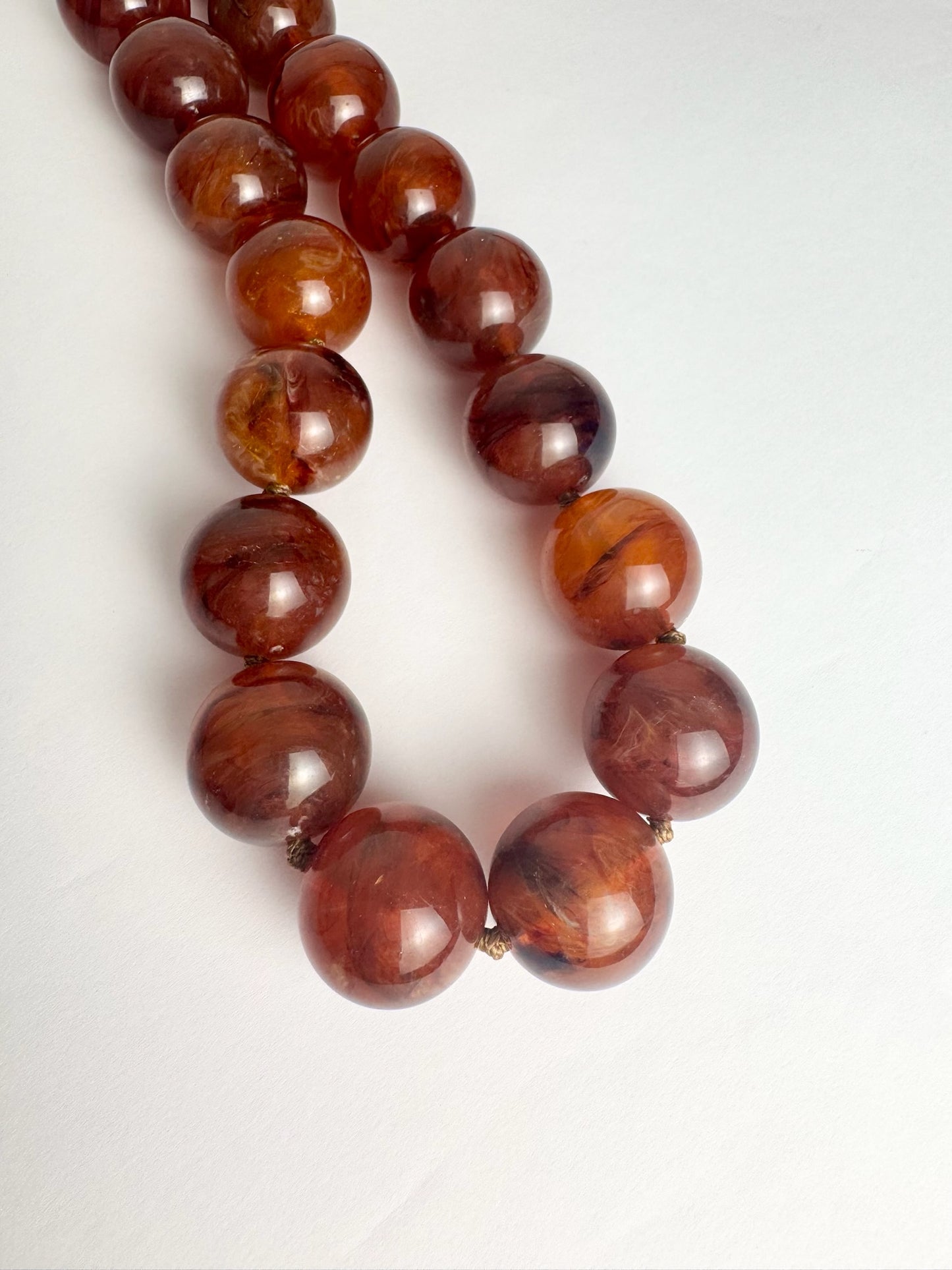 Tortoise Chunky Bead Necklace