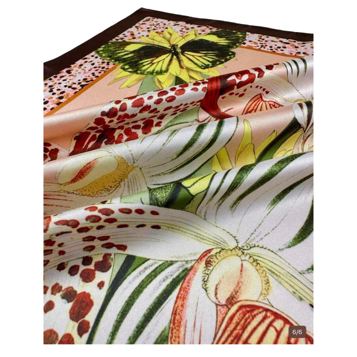Butterfly Print Scarf