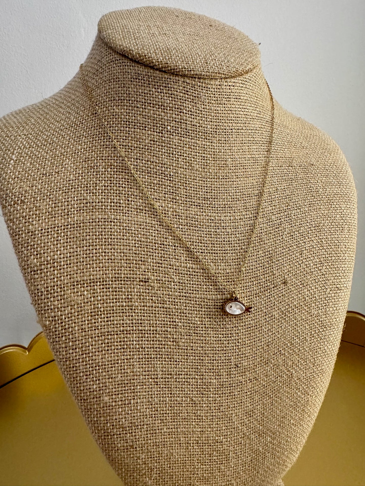 Dainty Fish Necklace