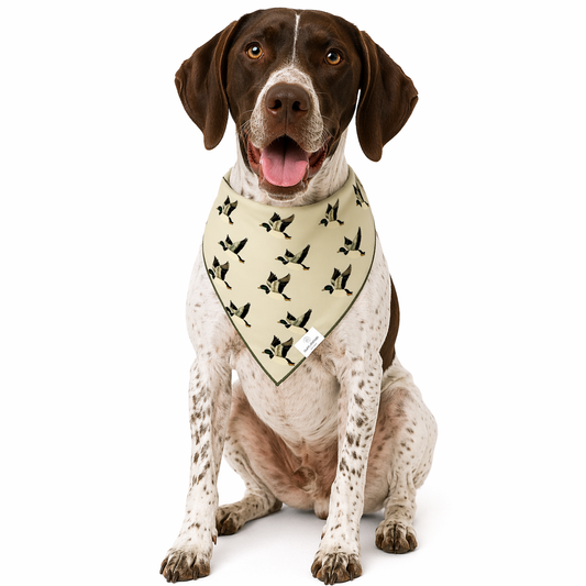 Mallard Duck Dog Bandana: L/XL