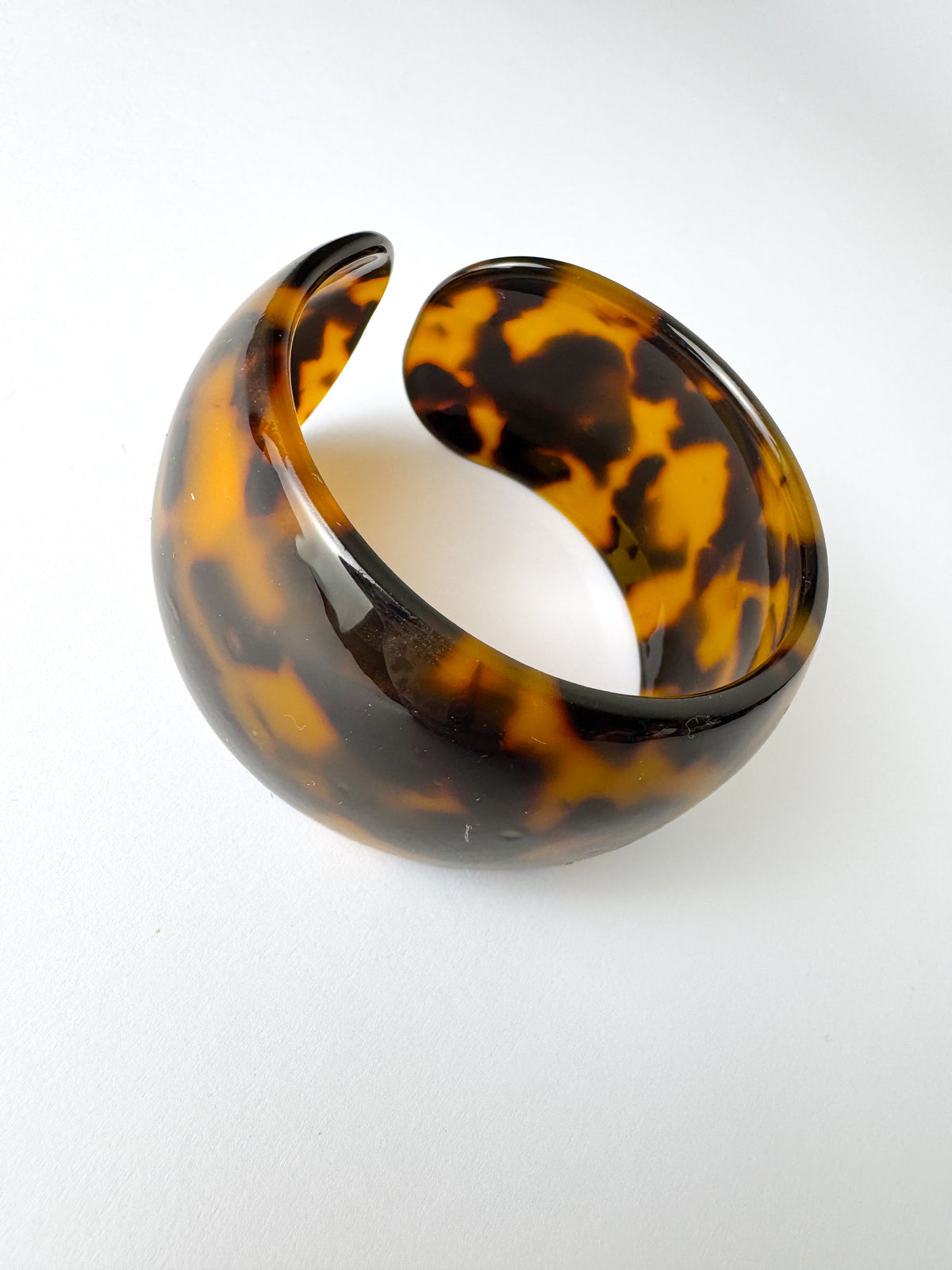 Tortoise Shell Bangle Bracelet