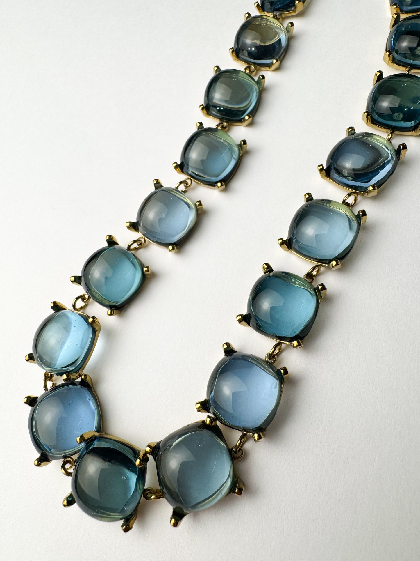 Blue Gemstone Necklace