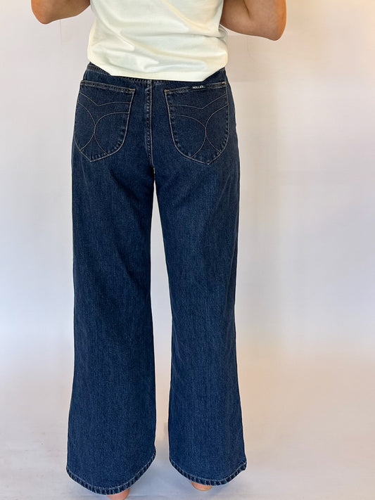 THE SAILOR SCOOP JEANS - PACIFIC BLUE