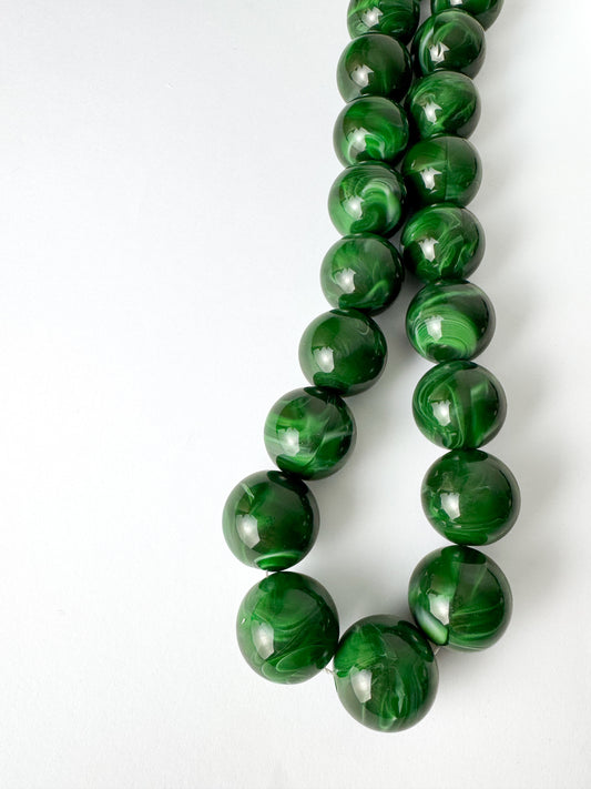 Green Marble Necklace