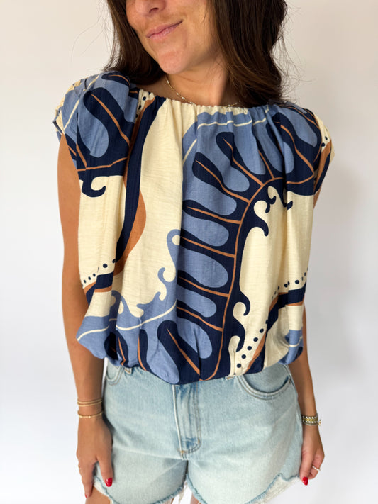 THE BLUE HAVEN TOP