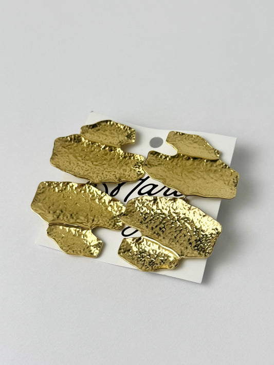 Gold Statement Earrings