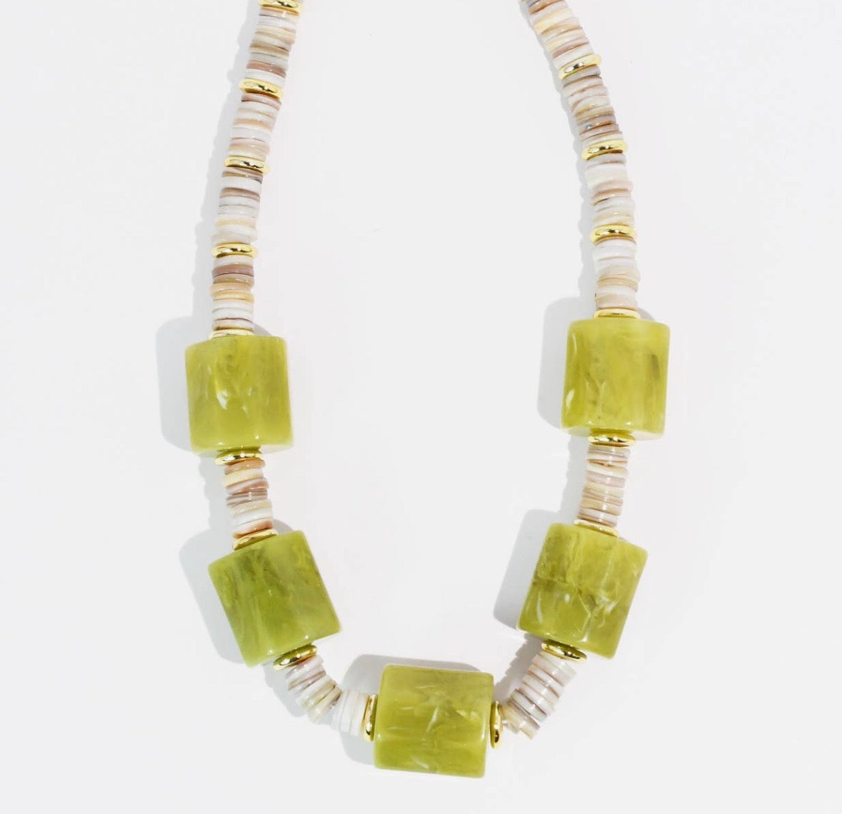 The Green Statement Necklace