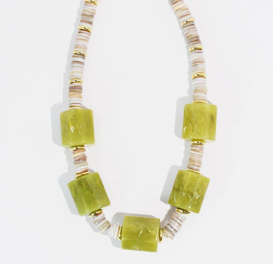 The Green Statement Necklace