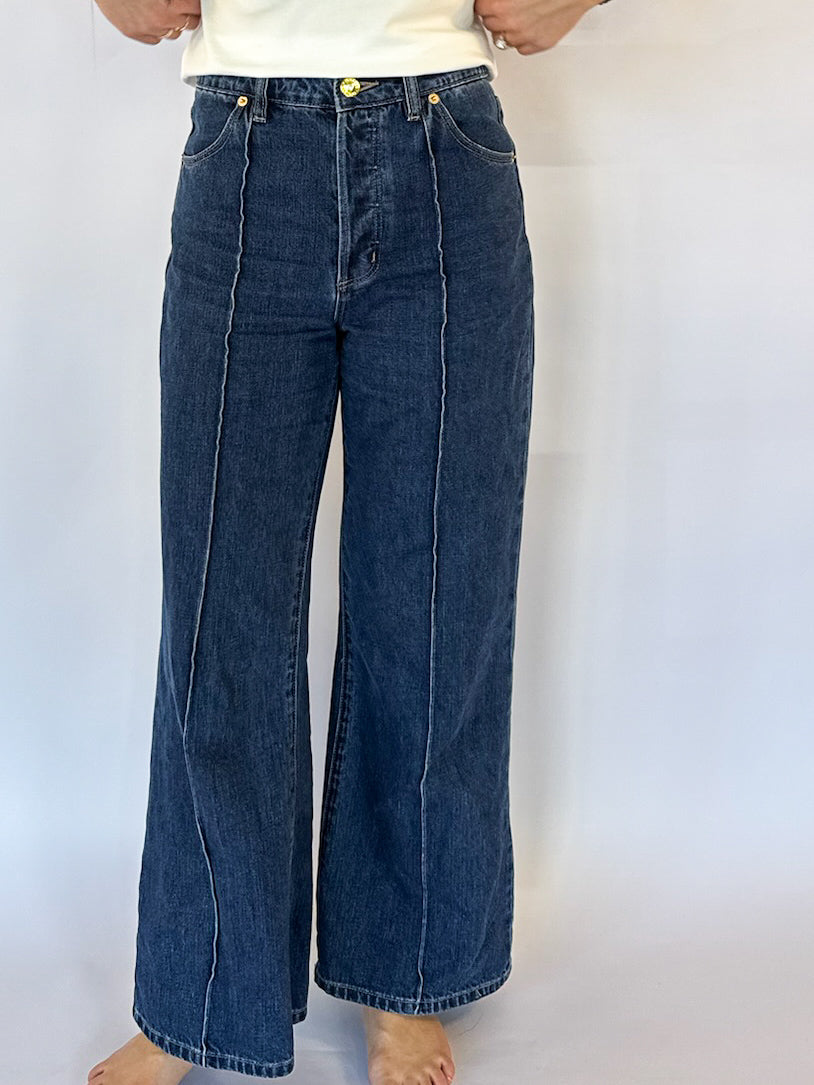 THE SAILOR SCOOP JEANS - PACIFIC BLUE