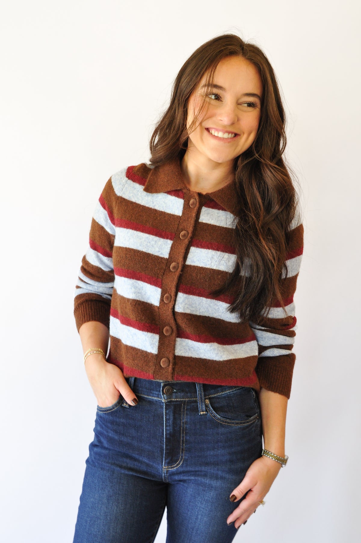 THE EASTON STRIPE SWEATER