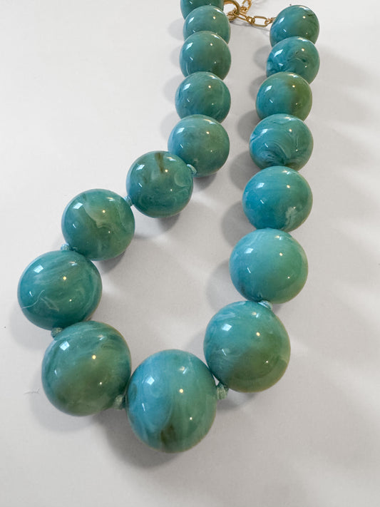 Oversized Turquoise Necklace