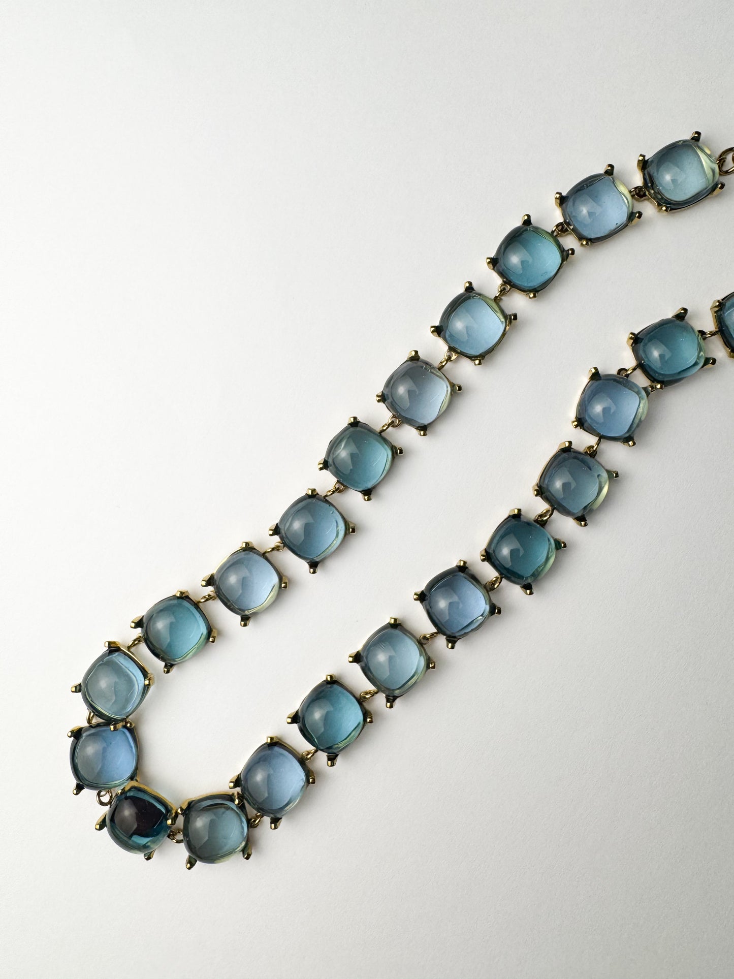 Blue Gemstone Necklace