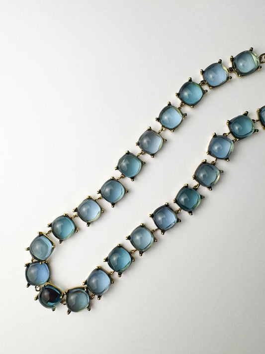 Blue Gemstone Necklace