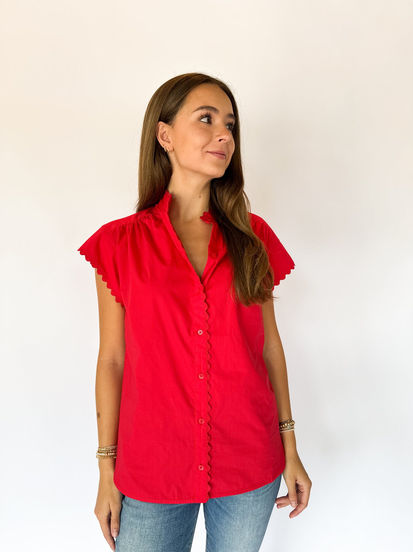 HANNAH RIC RAC BLOUSE