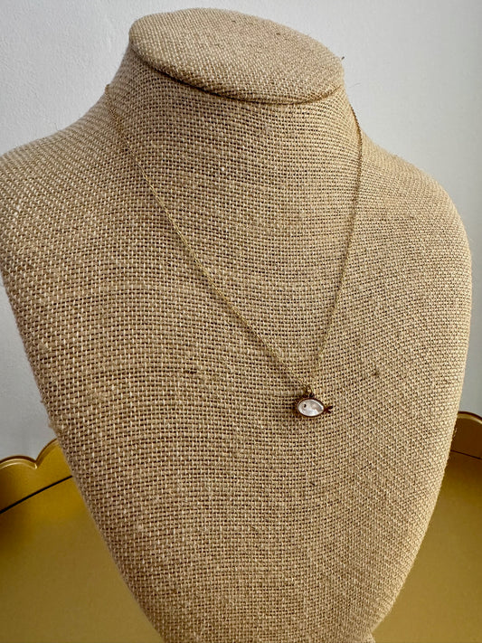 Dainty Fish Necklace