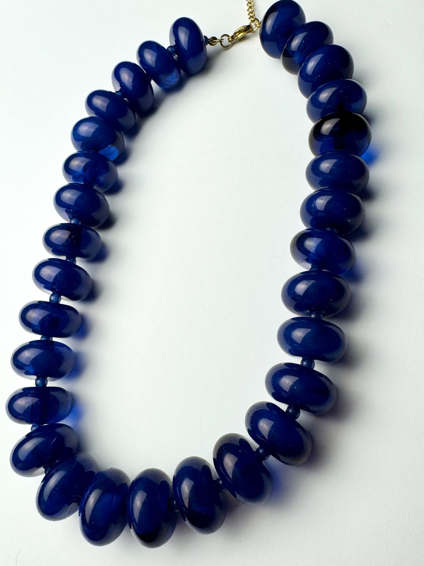 Navy Chunky Necklace