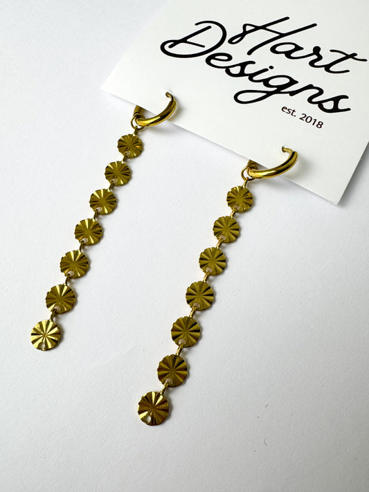 Hoop + Duster Earrings