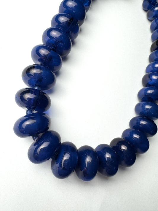 Navy Chunky Necklace