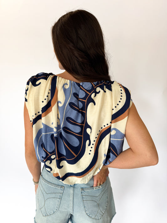 THE BLUE HAVEN TOP