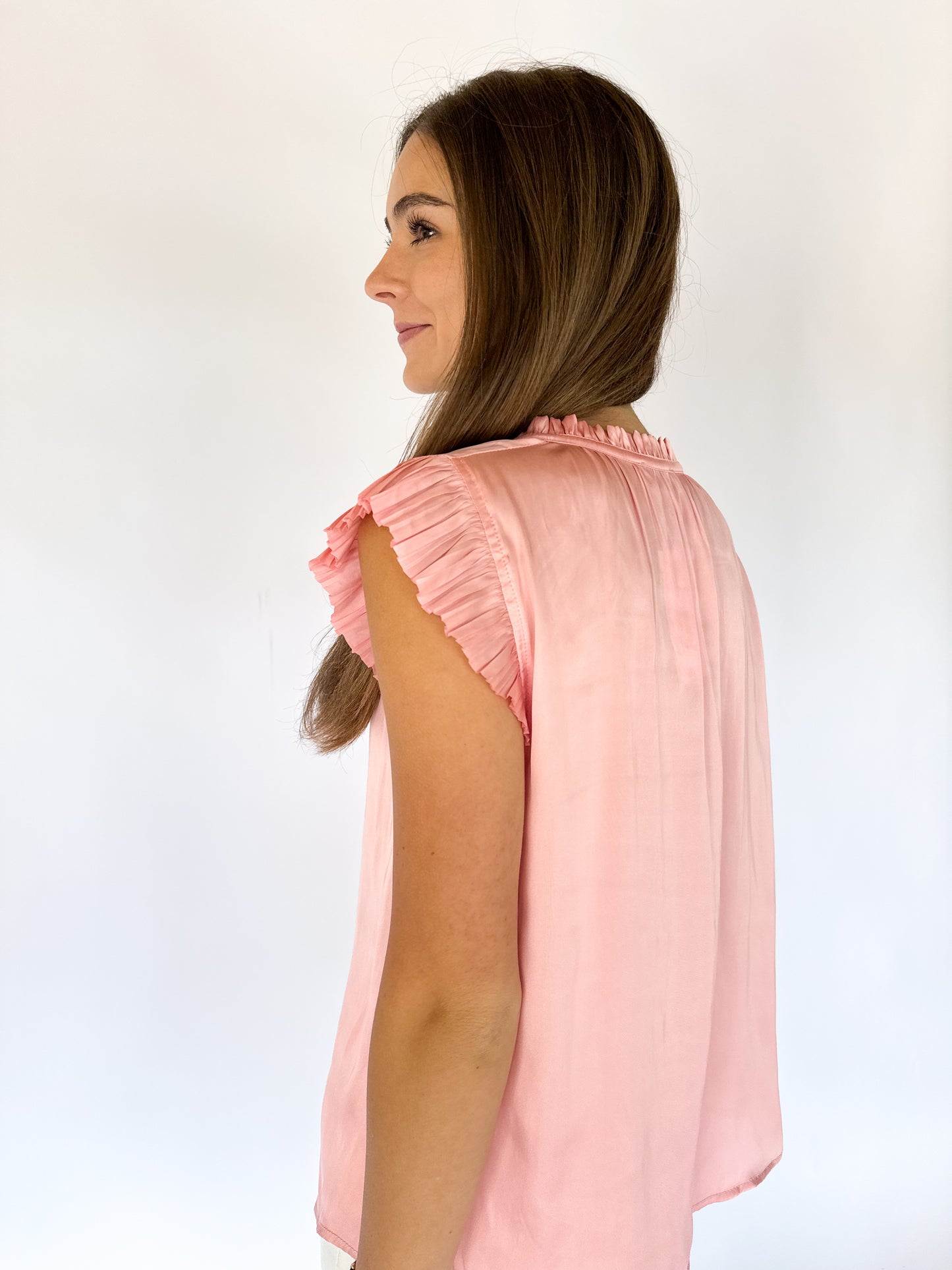 THE COVINGTON TOP - ROSE