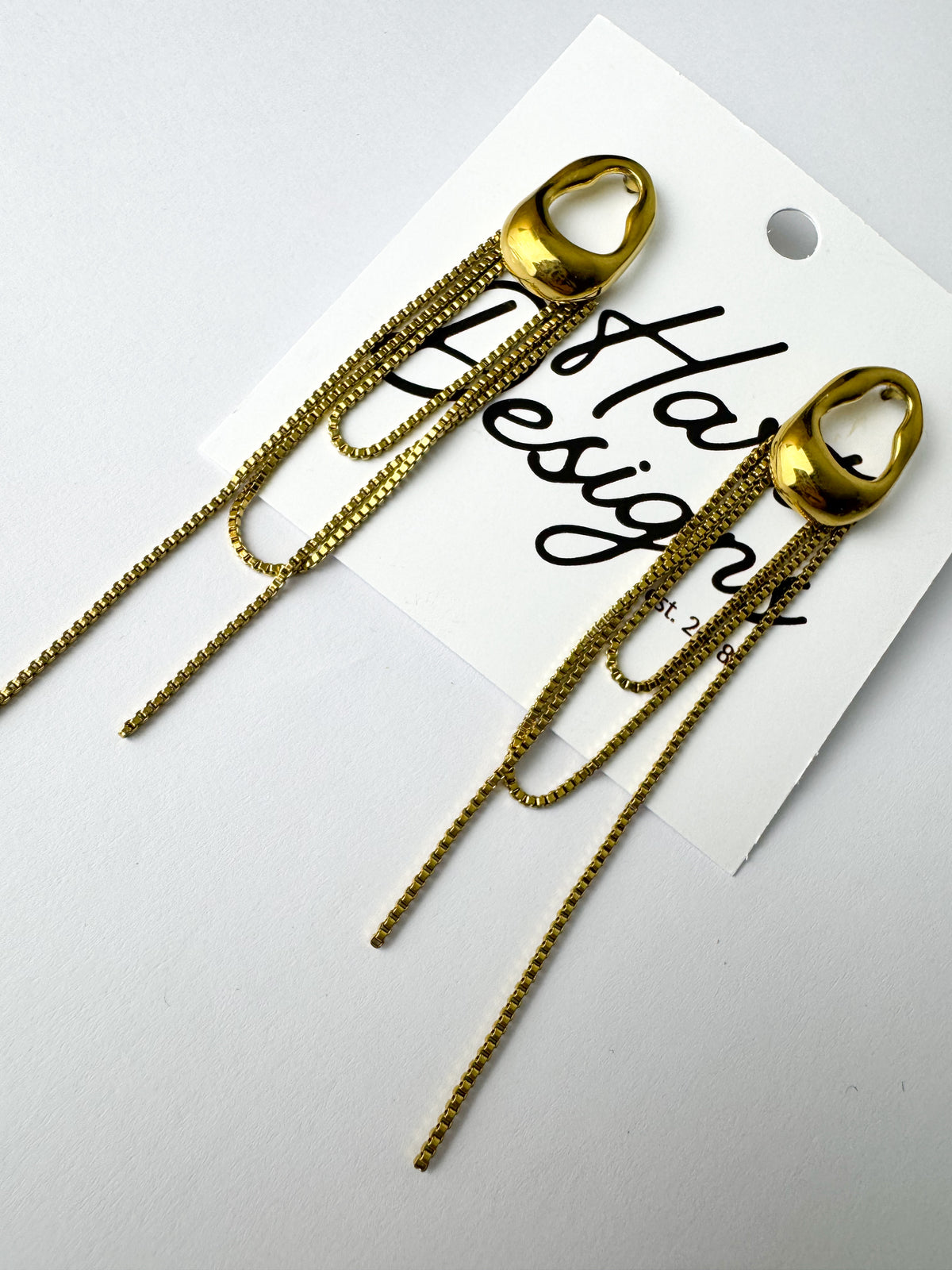 Gold Dangle Earrings