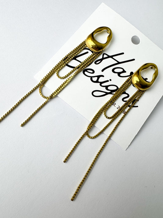 Gold Dangle Earrings