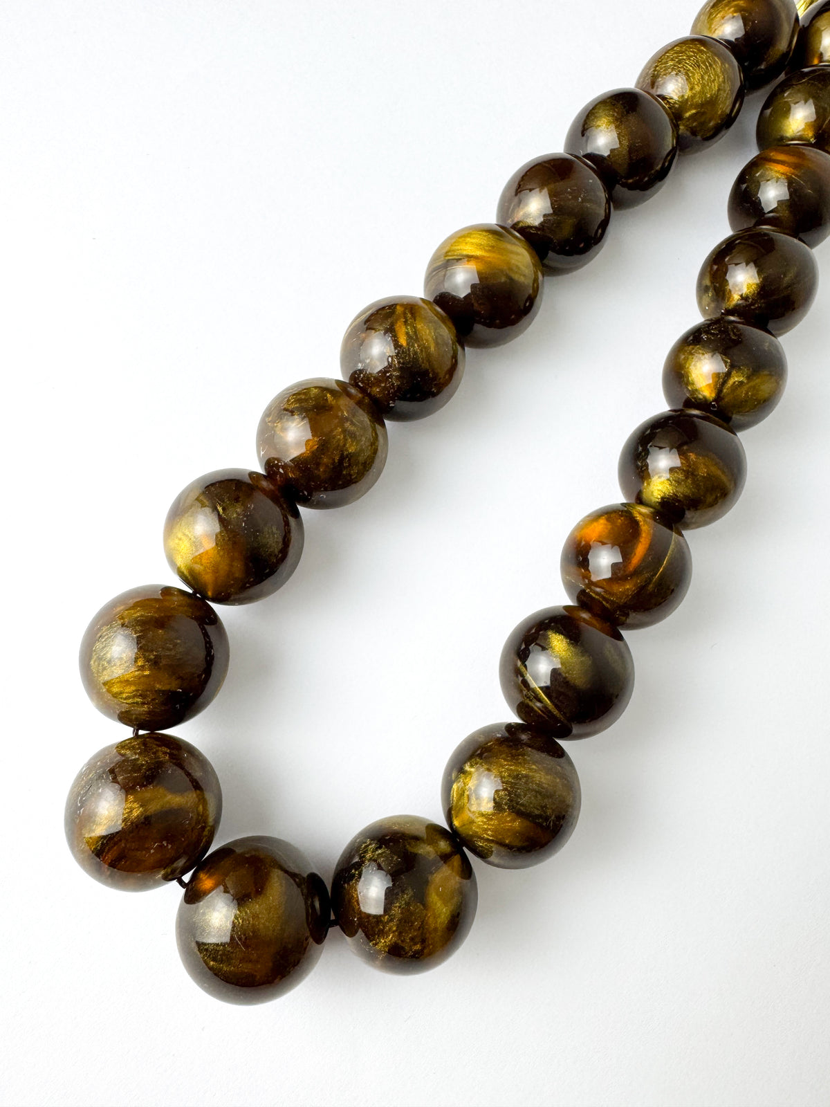 Brown Shimmer Necklace