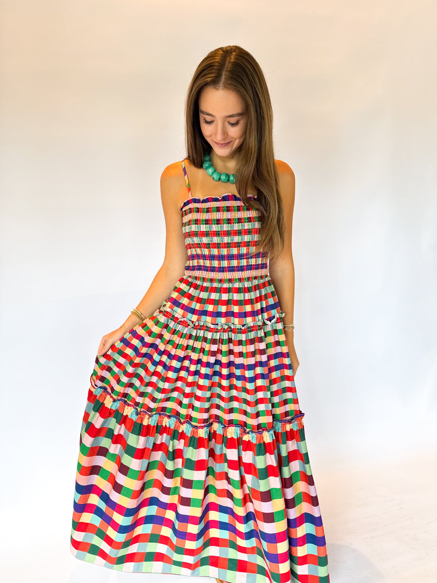 THE ADDY COLOR BLOCK DRESS