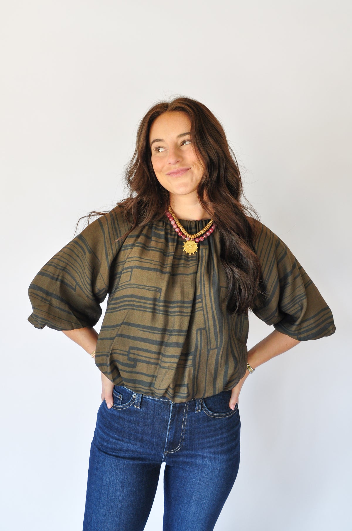 THE ASHLYN BUBBLE TOP