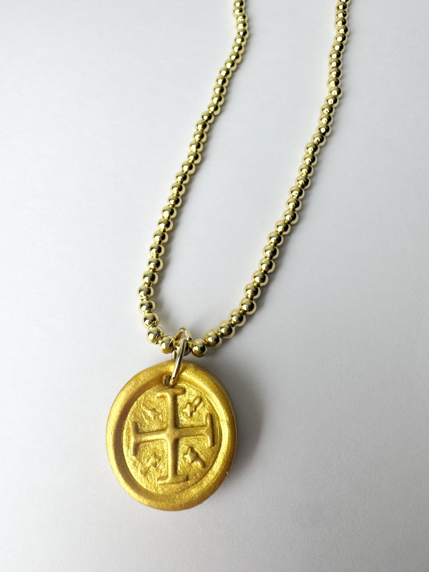 Hidden Truth- Small Gold Chain with Hannah Cross