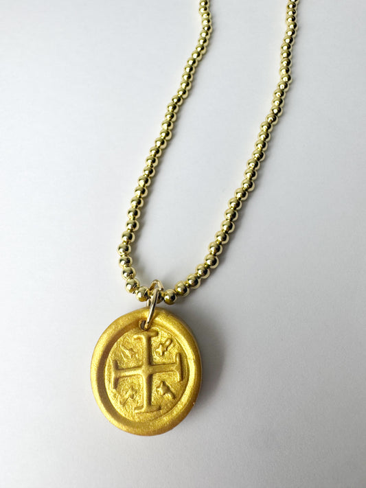 Hidden Truth- Small Gold Chain with Hannah Cross
