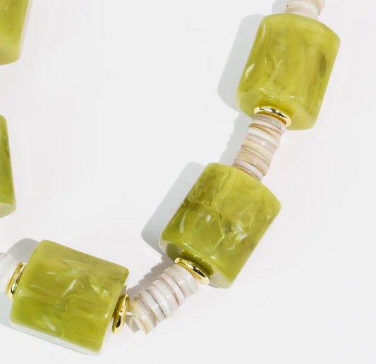 The Green Statement Necklace