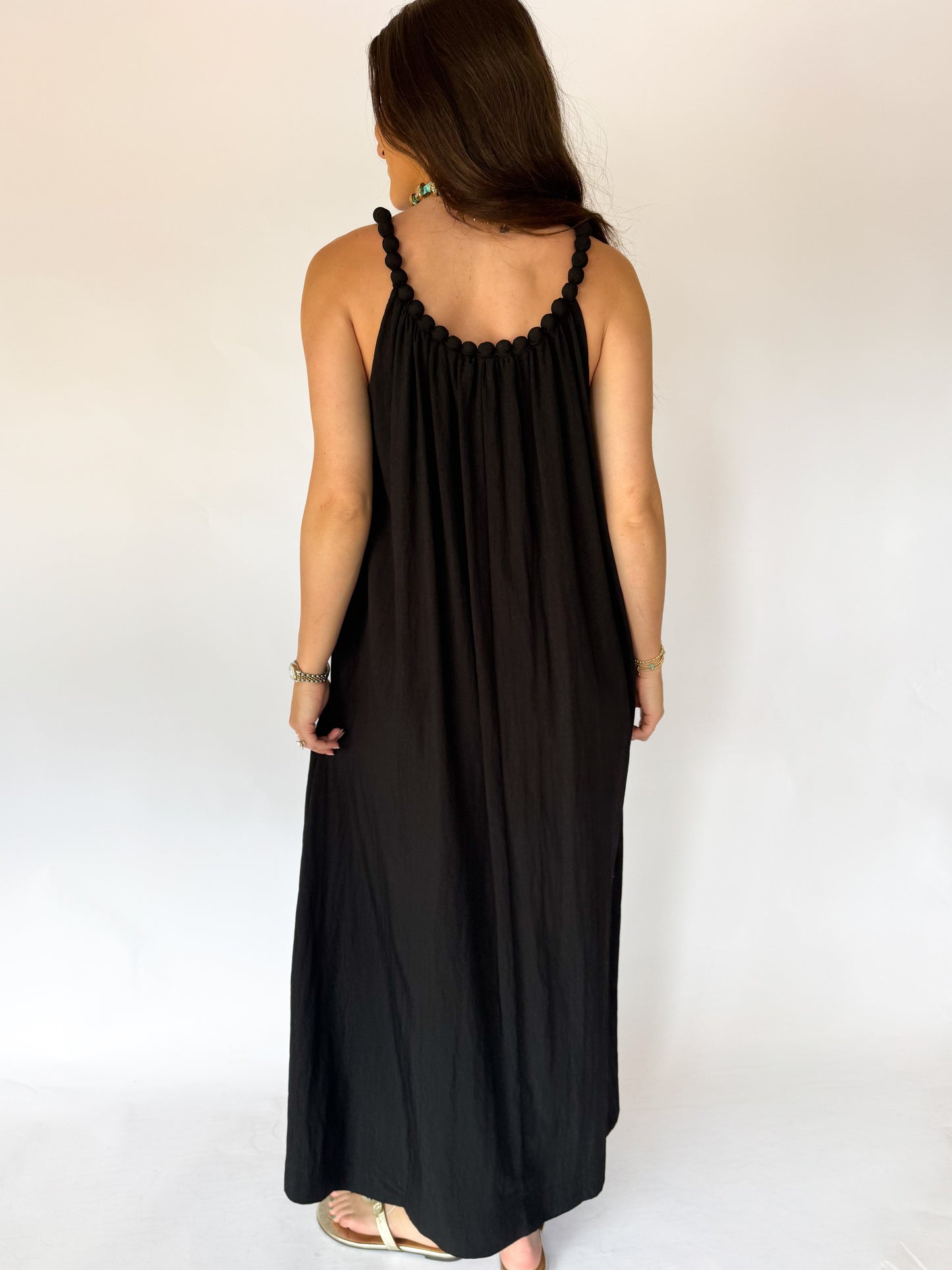 THE ISLA MAXI DRESS - BLACK