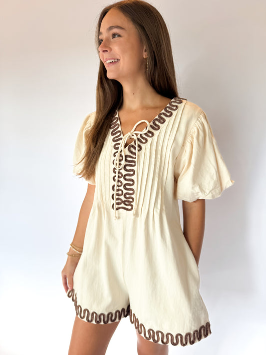THE UPTOWN ROMPER