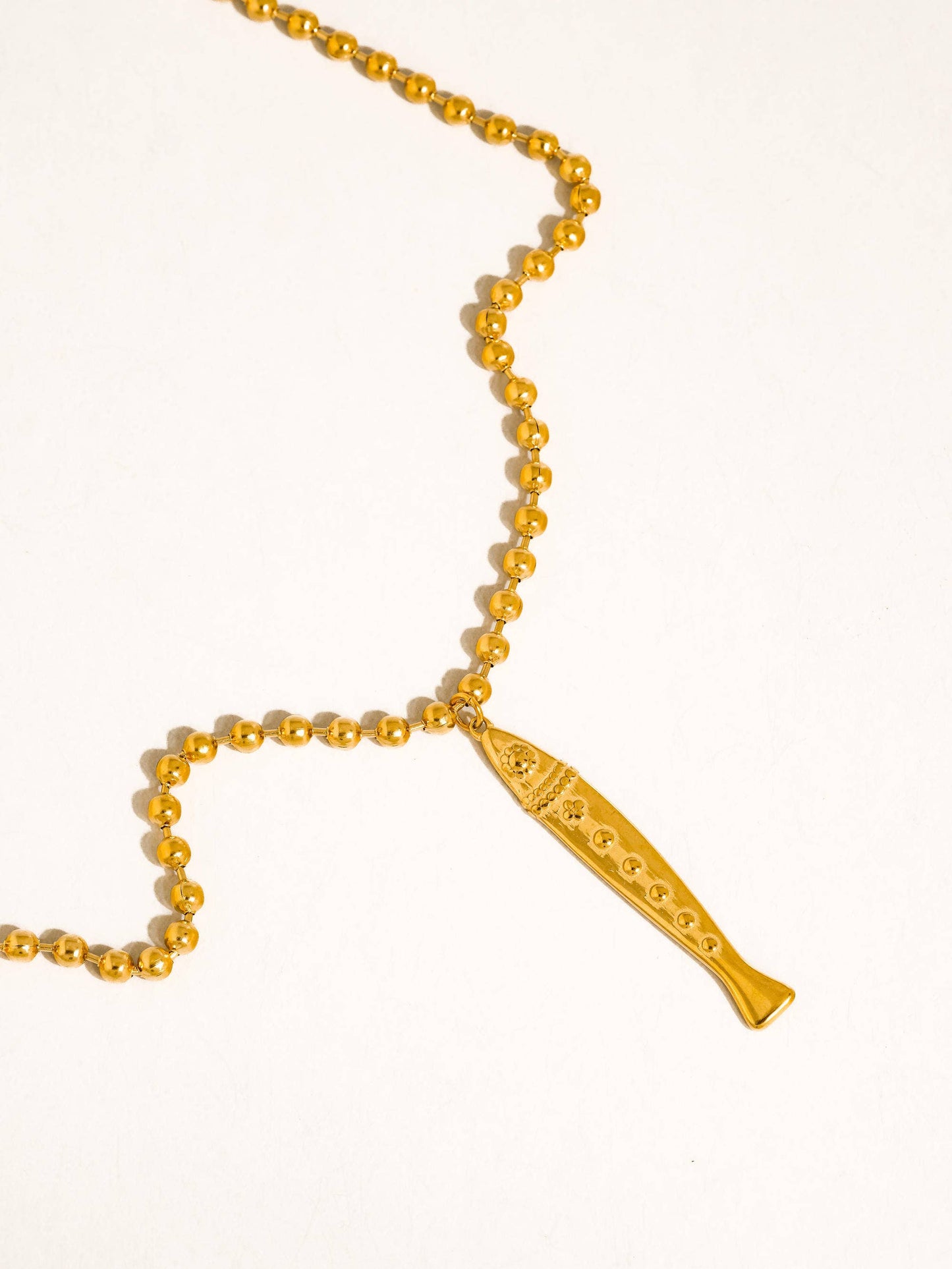 Gold Fish Necklace