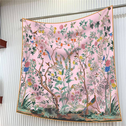 JUNGLE BIRDS SCARF