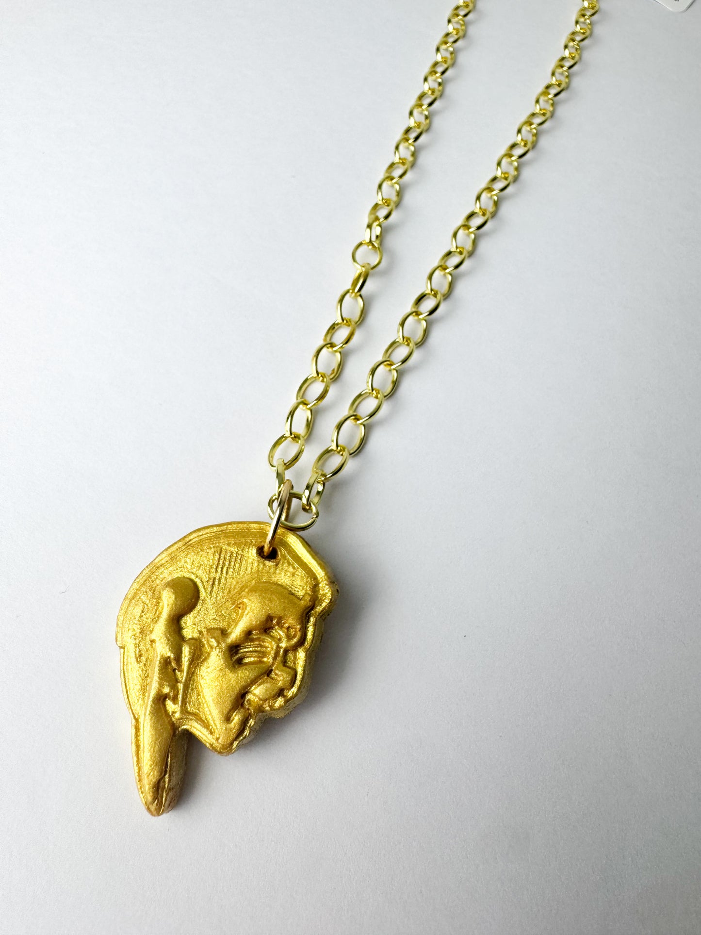Hidden Truth- Gold Plated Chain with Seminole