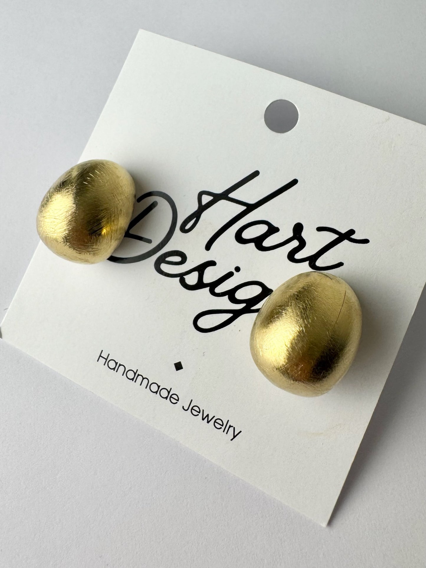 Gold Stud Earrings