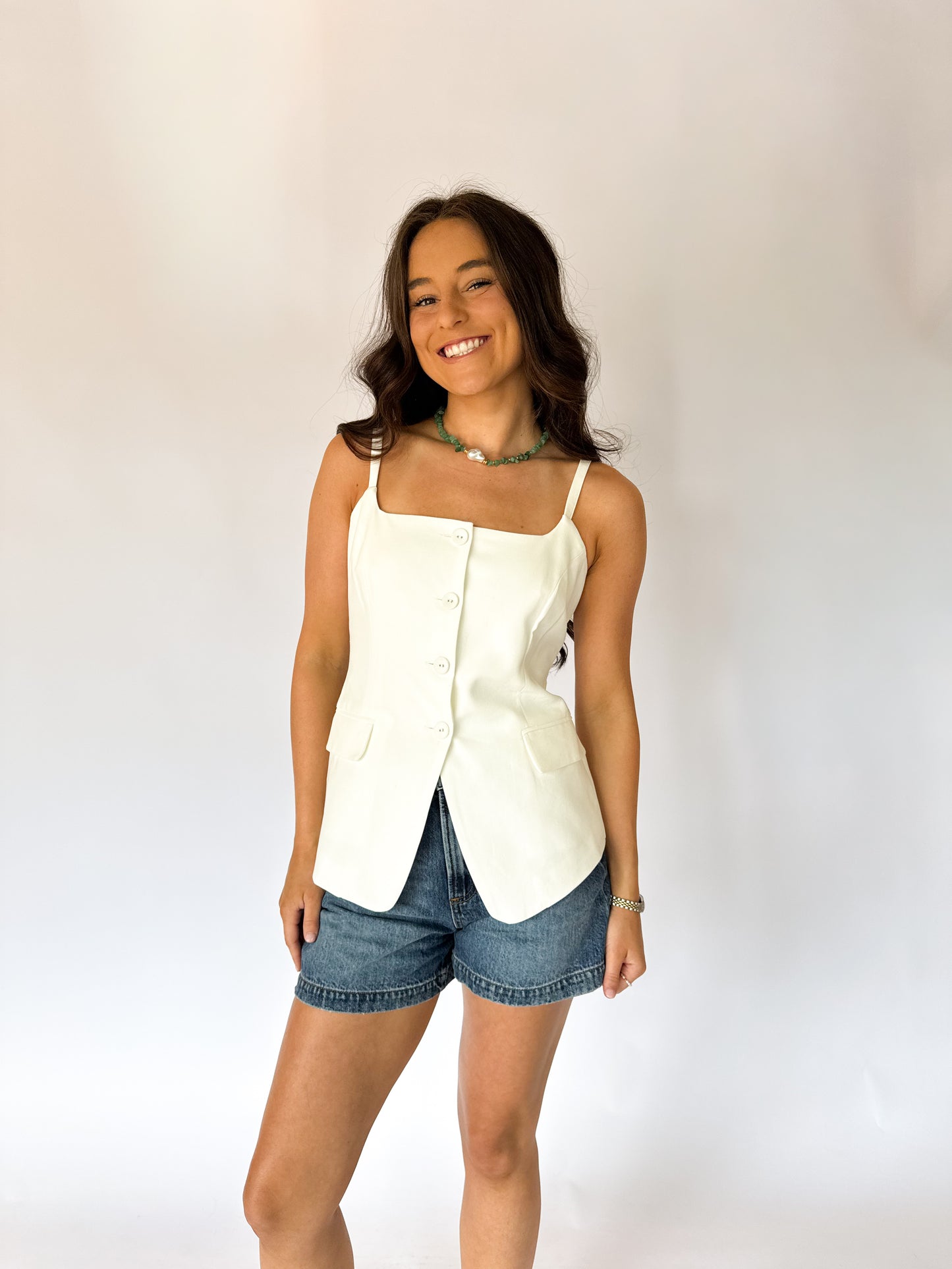 NOVA LINEN VEST