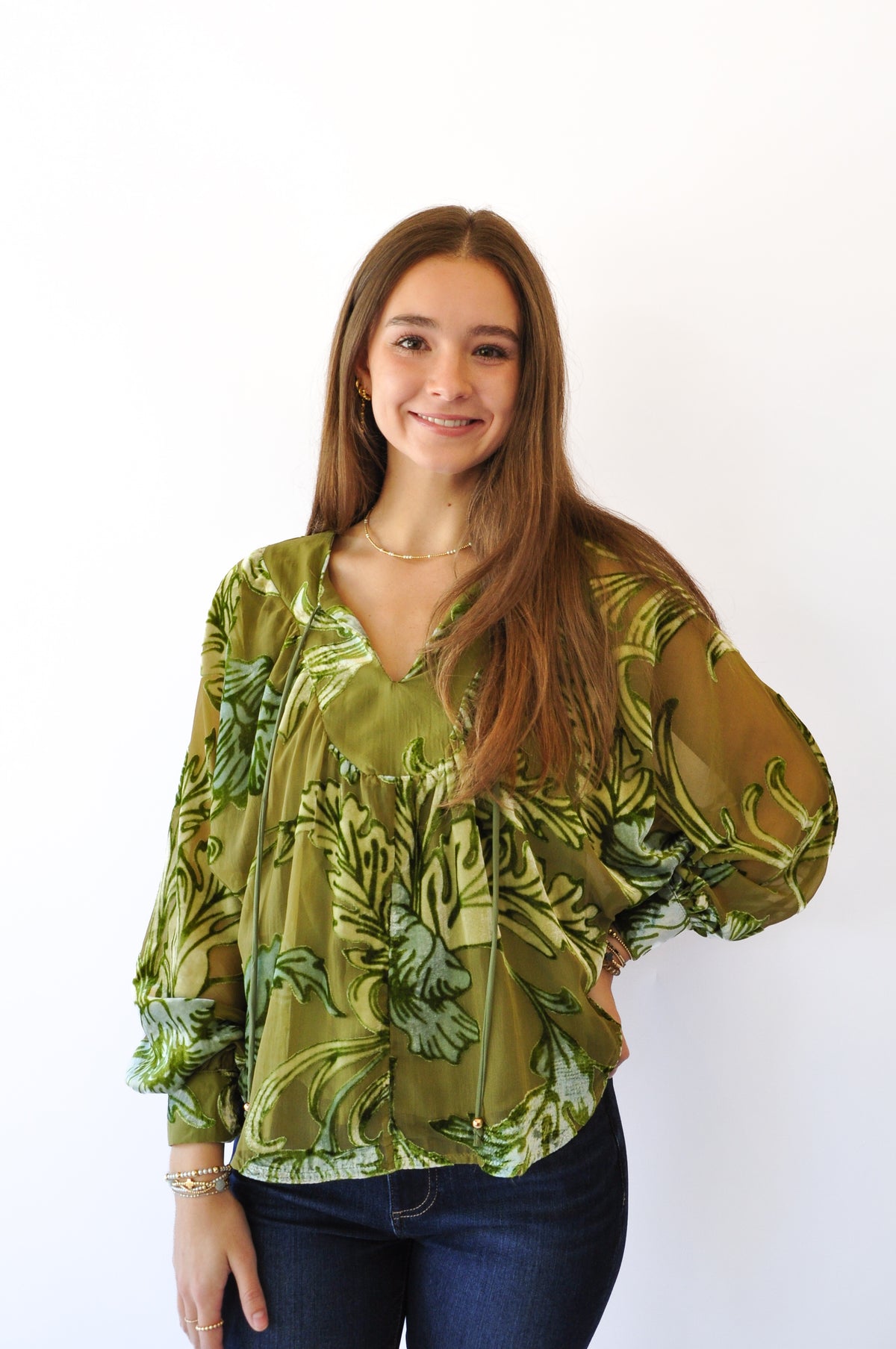 THE MIMI VELVET TOP