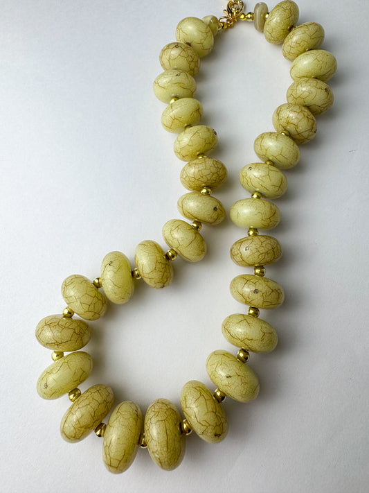 Tan Chunky Necklace