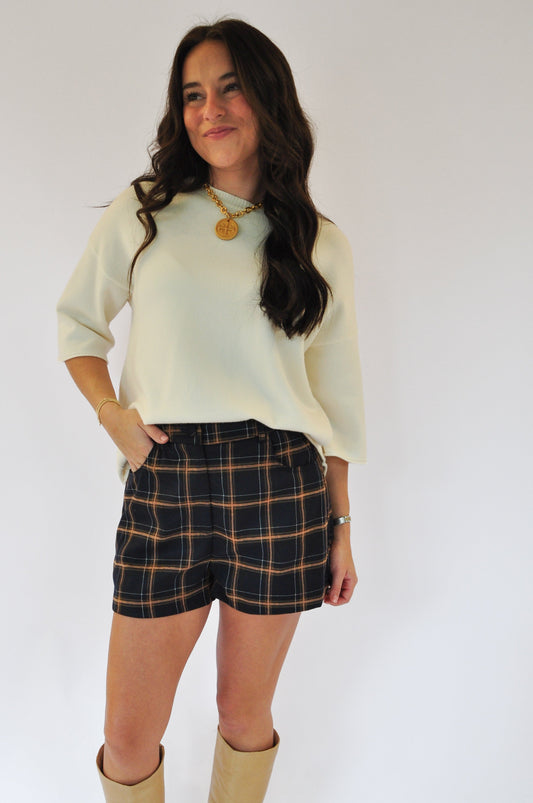 THE MILLIE SWEATER - CREAM
