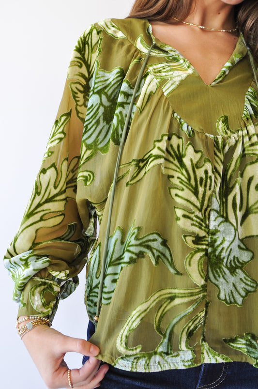 THE MIMI VELVET TOP
