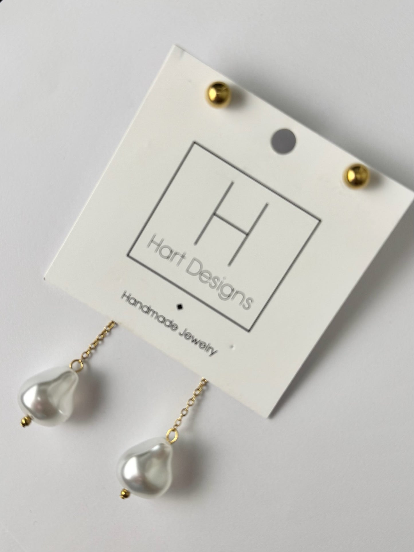 Pearl Dangle Earrings