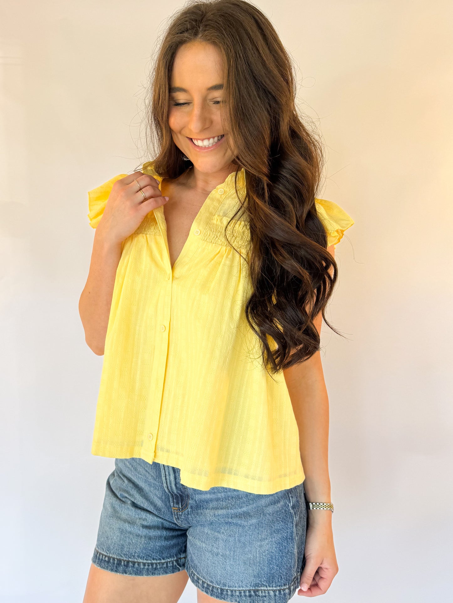 THE LEXI BUTTON DOWN
