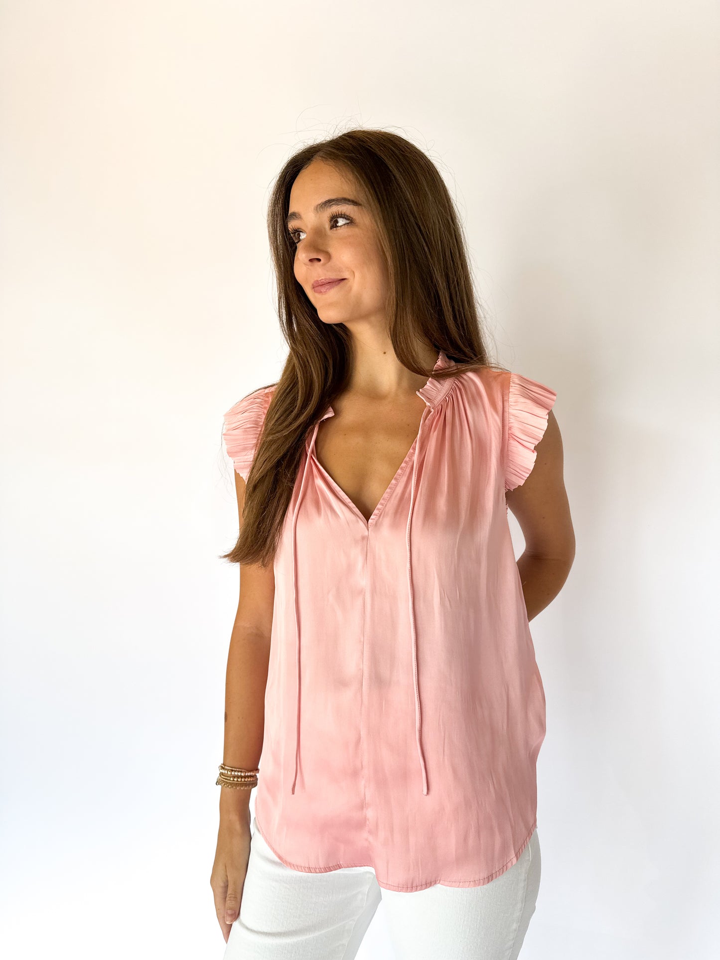 THE COVINGTON TOP - ROSE