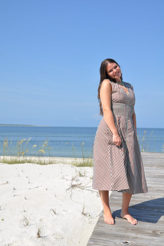 THE WREN STRIPE DRESS