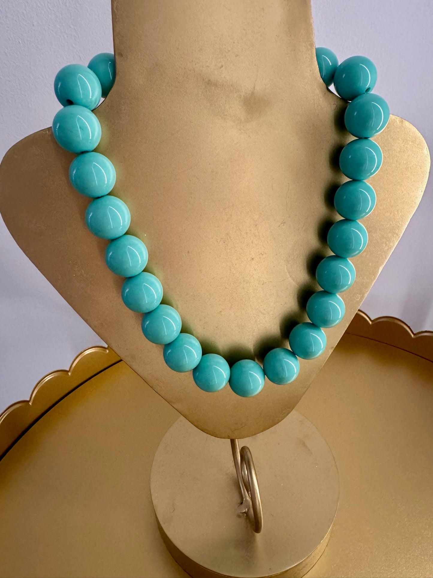 Turquoise Beaded Necklace
