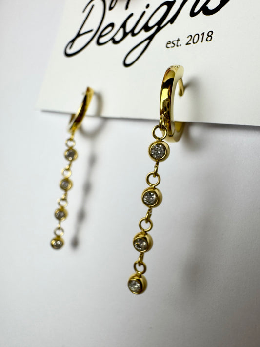 Huggie Dangle Earring