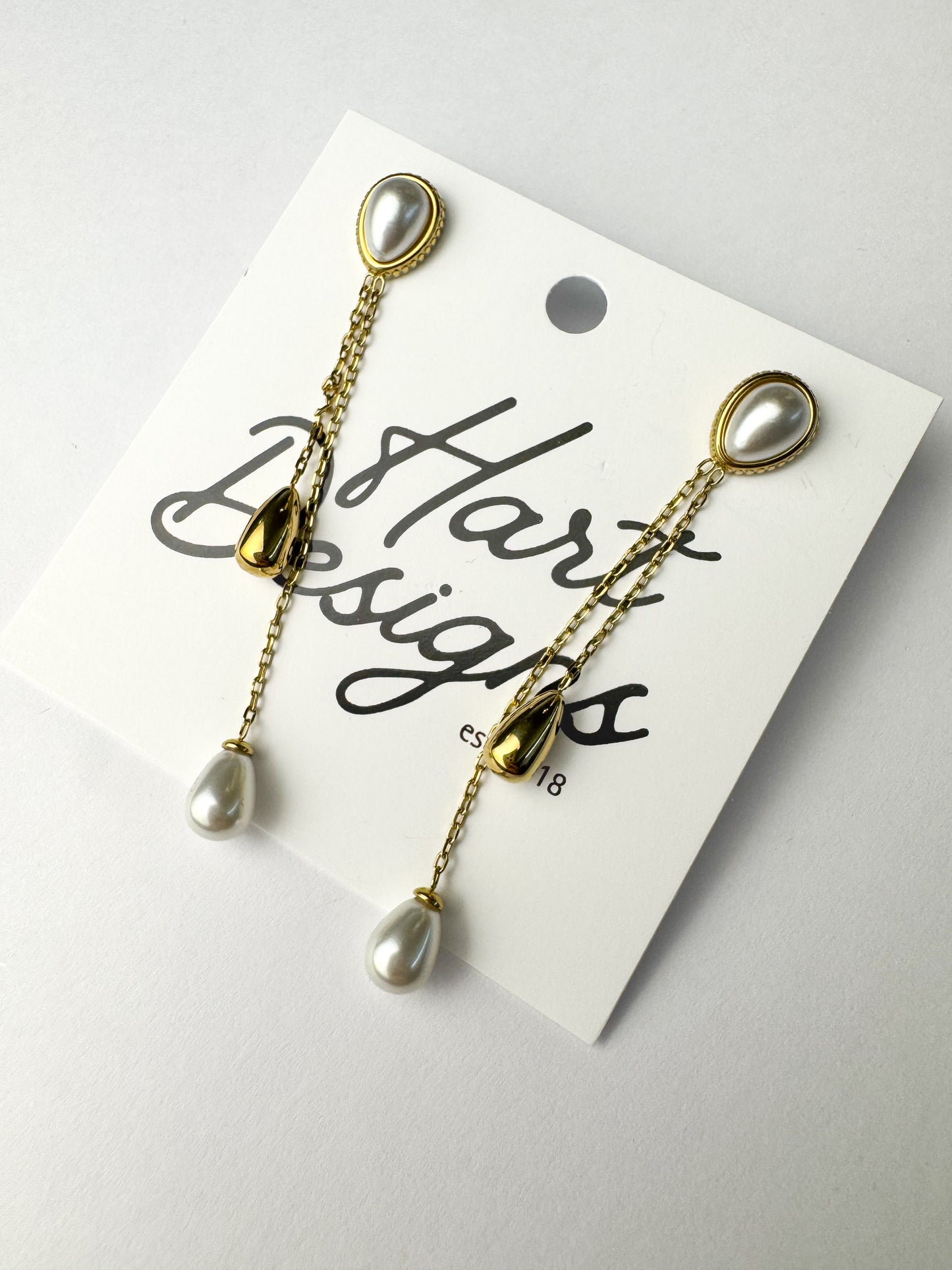 Pearl Dangle Earrings